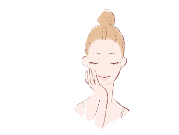 キレイな女性のイラスト